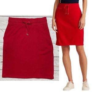 Lauren Ralph Lauren Petite French Terry Skirt Size SP